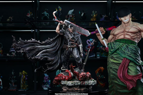 Berserk Battle Series GUTS AND THE BERSERKER ARMOUR GK Statue - Player 1 Studio [Pre-Order]