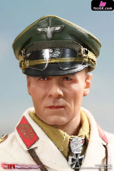 1/12 Army Field Marshal Desert Fox Rommel Articulated Action Figure TG80004 - 3R Studio [Pre-Order] Original Design
