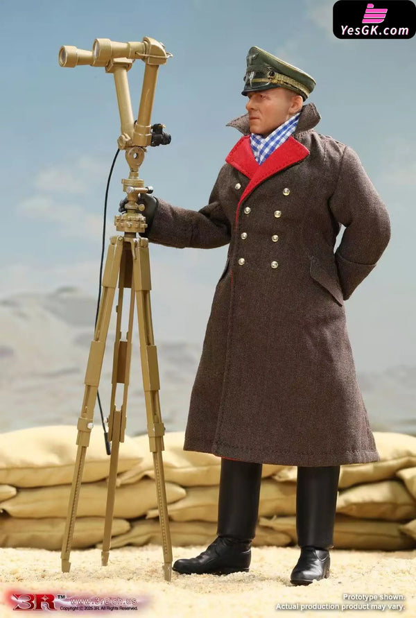 1/12 Army Field Marshal Desert Fox Rommel Articulated Action Figure TG80004 - 3R Studio [Pre-Order] Original Design