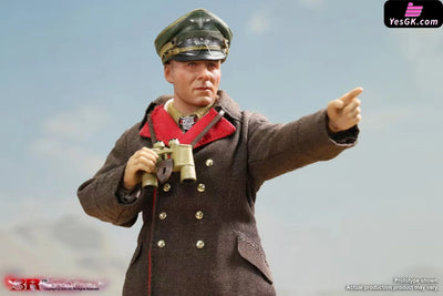 1/12 Army Field Marshal Desert Fox Rommel Articulated Action Figure TG80004 - 3R Studio [Pre-Order] Original Design