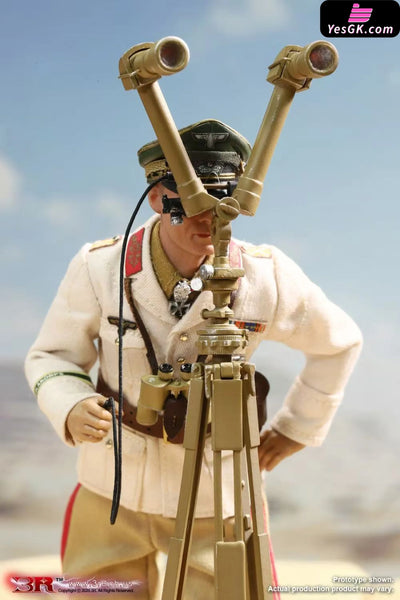 1/12 Army Field Marshal Desert Fox Rommel Articulated Action Figure TG80004 - 3R Studio [Pre-Order] Original Design