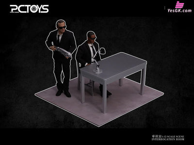 DC 1/12 Joker vs. Batman Confrontation Scene Desk & Chair Set PC006 Accessories - PCTOYS Studio [Pre-Order] DC Comics