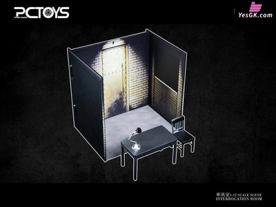 DC 1/12 Joker vs. Batman Confrontation Scene Desk & Chair Set PC006 Accessories - PCTOYS Studio [Pre-Order] DC Comics