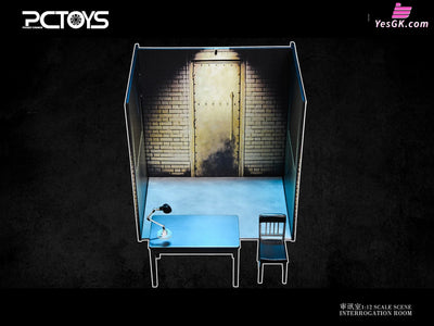 DC 1/12 Joker vs. Batman Confrontation Scene Desk & Chair Set PC006 Accessories - PCTOYS Studio [Pre-Order] DC Comics