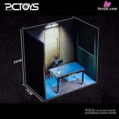 DC 1/12 Joker vs. Batman Confrontation Scene Desk & Chair Set PC006 Accessories - PCTOYS Studio [Pre-Order] DC Comics