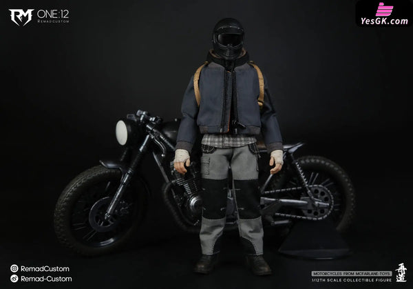 1/12 Motorcycle Wanderer 6 inch Cloth Outfit Articulated Figure RM-013 - Remad Custom Studio [Pre-Order] Others