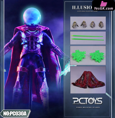 1/12 Mysterio Standard Edition & Deluxe Edition PC030A PC030B Action Figure - PCTOYS Studio [Pre-Order] Deposit