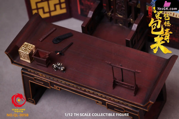 1/12 Scale Poseable Action Figure Three-Person Set of Bao Qingtian from the Song Dynasty NO.QL-003 NO.QL-004 NO.QL-005