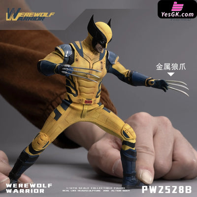 Marvel 1/12 WEREWOLF WARRIOR PW2528A & WEREWOLF WARRIOR Battle damaged version PW2528B Action Figure - PWTOYS Studio