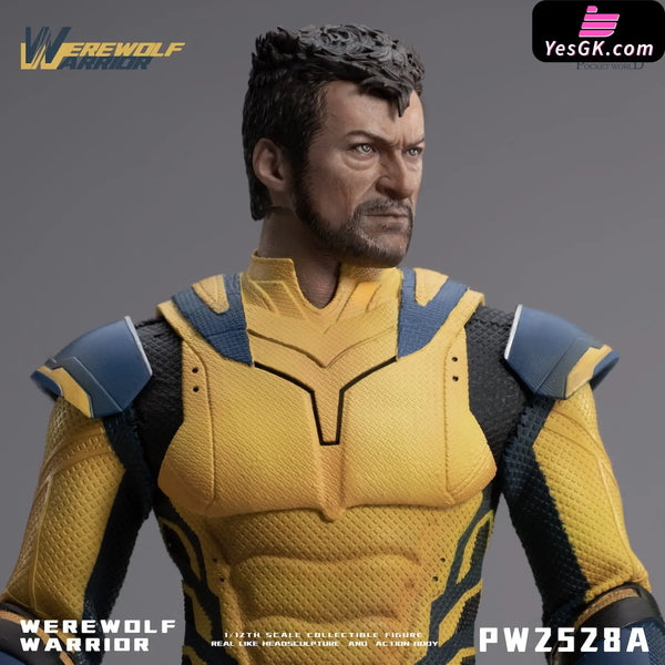 Marvel 1/12 WEREWOLF WARRIOR PW2528A & WEREWOLF WARRIOR Battle damaged version PW2528B Action Figure - PWTOYS Studio