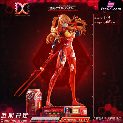 EVA 1/4 Soryu Asuka Langley GK Statue - Dimensional Cells Studio [Pre-Order] Deposit / original color EVA