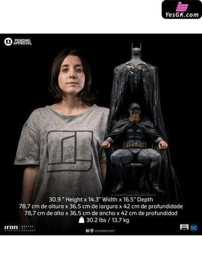 DC Comics 1/4 Batman DCCDCG116024-14 (Licensed) Statue - Iron Studio [Pre-Order Closed] DC Comics