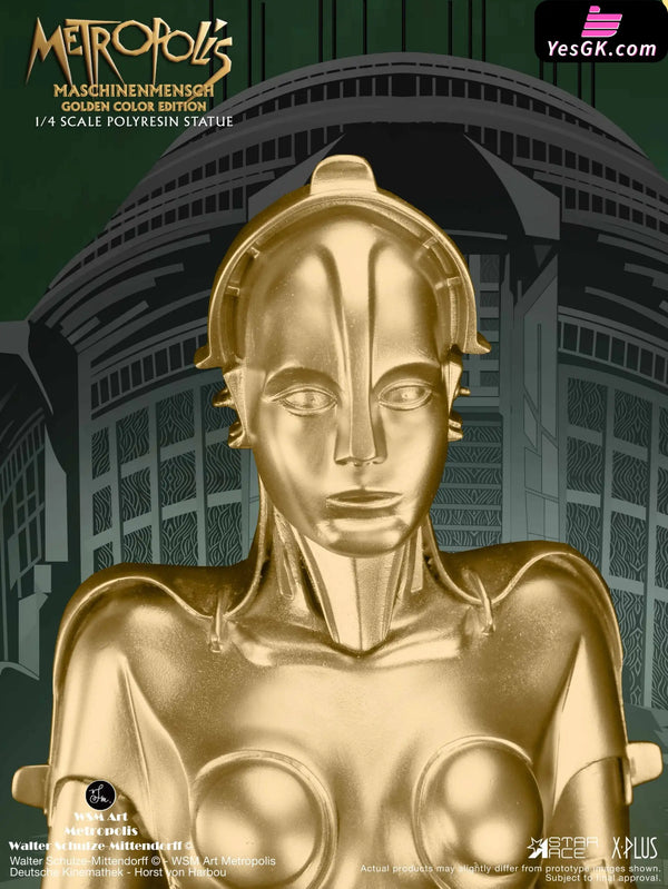 1/4 Scale Maschinenmensch Statue From ’Metropolis’ Sa4023 Sa4024 - Star Ace Toys Studio