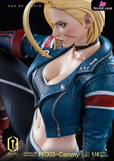 1/4 Statue Female Fighter Series FF003 Cammy - HAO BO Studio [Pre-Order] Others