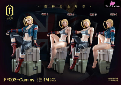 1/4 Statue Female Fighter Series FF003 Cammy - HAO BO Studio [Pre-Order] Others