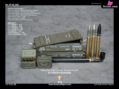 1/6 Action Figure Second Armored Division Sergeant Sherman Tank Loader - Facepoolfigure Studio