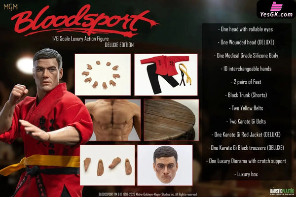 1/6 Bloodsport Frank Dux (Licensed) Action Figure - Infinite Statue [Pre-Order] Deposit / Deluxe Version Others