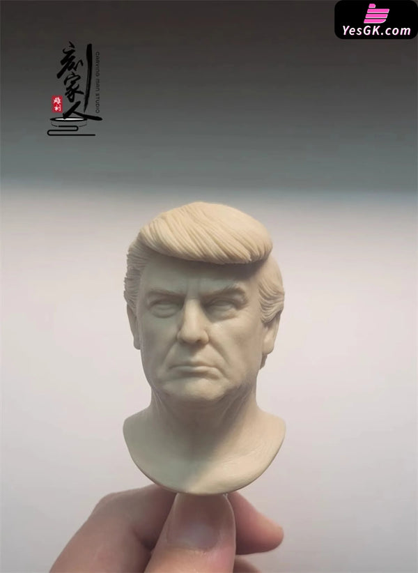 Superstar 1/6 CMS-01 Donald Trump action figure male head sculpture Painted Shoulder Version Headsculpt - Carving Man