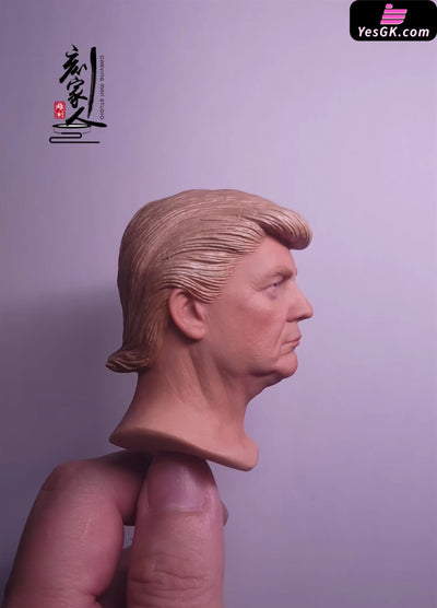 Superstar 1/6 CMS-01 Donald Trump action figure male head sculpture Painted Shoulder Version Headsculpt - Carving Man