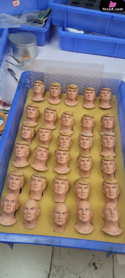Superstar 1/6 CMS-01 Donald Trump Action Figure Headsculpt - Carving Man Studio [In-Stock] Others