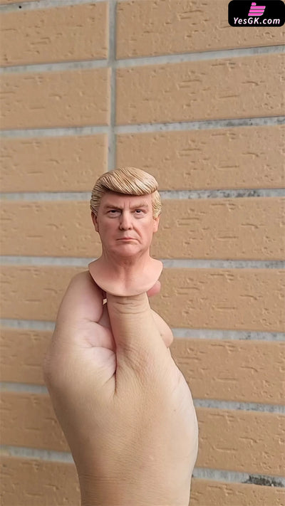 Superstar 1/6 CMS-01 Donald Trump action figure male head sculpture Painted Shoulder Version Headsculpt - Carving Man