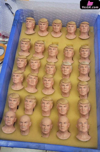 Superstar 1/6 CMS-01 Donald Trump Action Figure Headsculpt - Carving Man Studio [In-Stock] Others