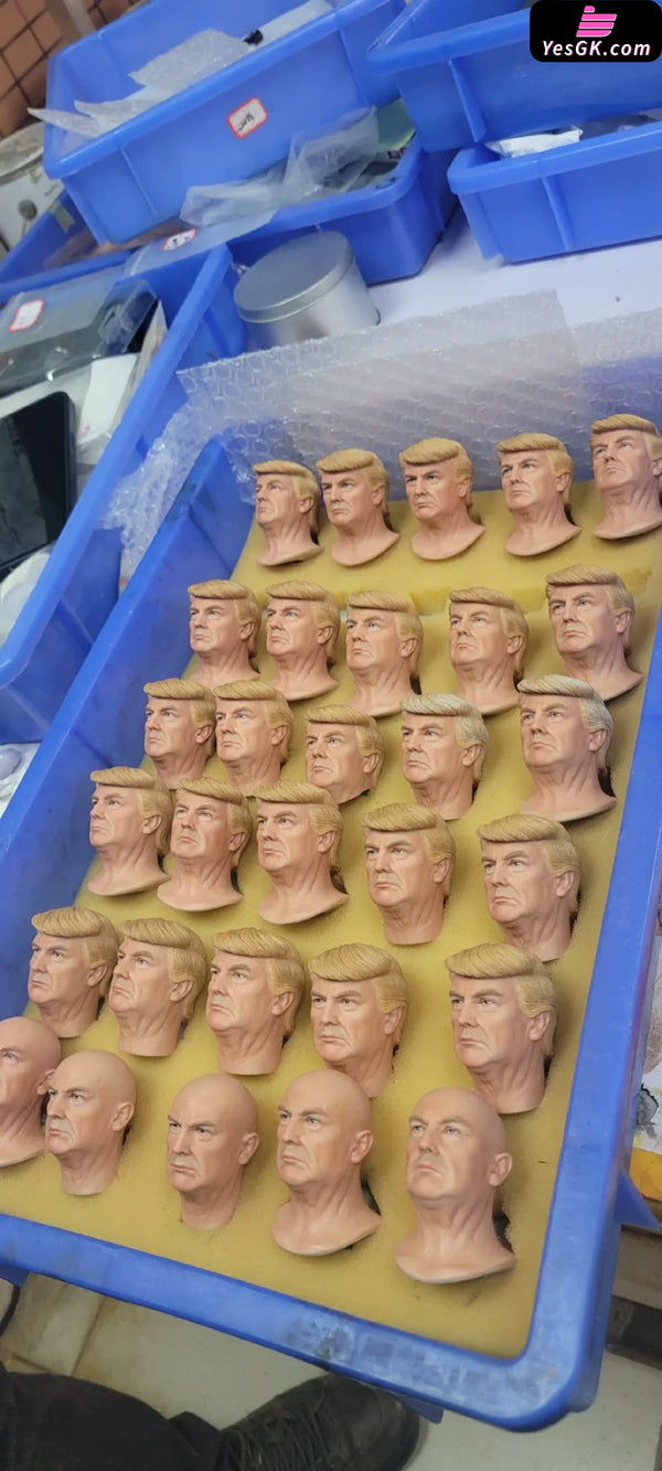 Superstar 1/6 CMS-01 Donald Trump Action Figure Headsculpt - Carving Man Studio [In-Stock] Others
