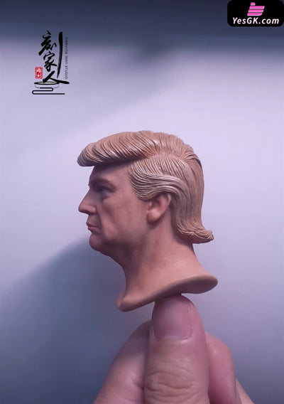 Superstar 1/6 CMS-01 Donald Trump action figure male head sculpture Painted Shoulder Version Headsculpt - Carving Man
