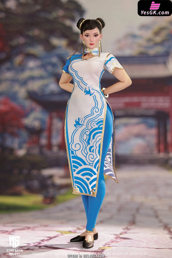 1/6 Female Fighter Chun Li Ms-011 Gk Statue - Star Man Studio [Pre-Order] Street Fighter