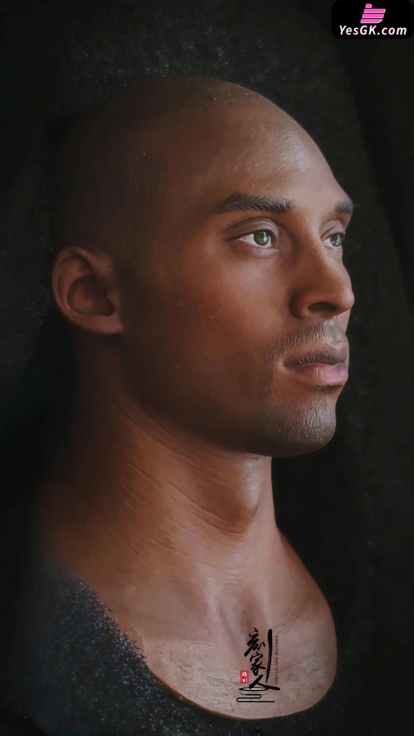 1/6 Kobe Head Sculpture CFTH01-ABCD White Model & Paint Figure - Carving Family Toys Studio [Pre-Order] Deposit / A