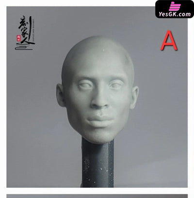 1/6 Kobe Head Sculpture CFTH01-ABCD White Model & Paint Figure - Carving Family Toys Studio [Pre-Order] Deposit / A