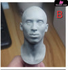 1/6 Kobe Head Sculpture CFTH01-ABCD White Model & Paint Figure - Carving Family Toys Studio [Pre-Order] Deposit / B
