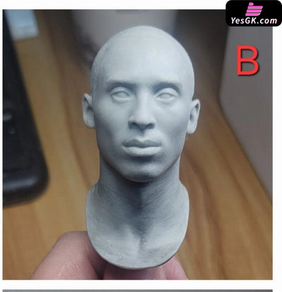 1/6 Kobe Head Sculpture CFTH01-ABCD White Model & Paint Figure - Carving Family Toys Studio [Pre-Order] Deposit / B