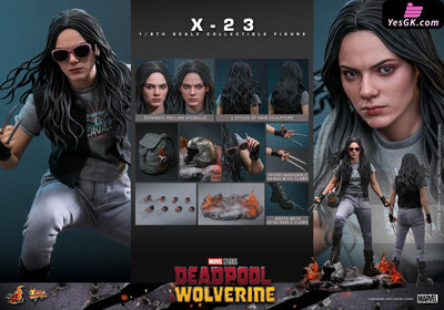 Marvel 1/6 MMS781 Deadpool & Wolverine X-23 (Licensed) Action Figure - Hottoys Studio [Pre-Order] MARVEL