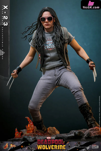 Marvel 1/6 MMS781 Deadpool & Wolverine X-23 (Licensed) Action Figure - Hottoys Studio [Pre-Order] MARVEL