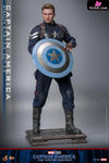 1/6 Scale Captain America (Stealth S.T.R.I.K.E. Suit) 2.0 Collectible Figure MMS783 (Licensed) - Hottoys Studio