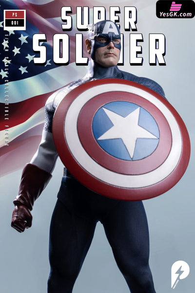 Marvel 1/6 scale super soldier Captain America figure PS001 - Power Studio [Pre-Order] MARVEL