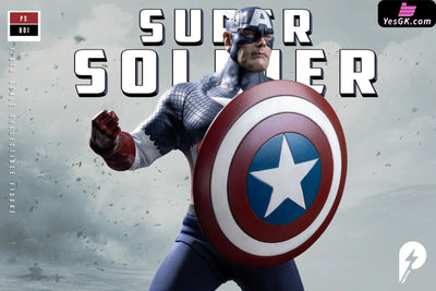 Marvel 1/6 scale super soldier Captain America figure PS001 - Power Studio [Pre-Order] MARVEL
