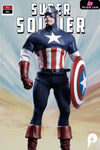 Marvel 1/6 scale super soldier Captain America figure PS001 - Power Studio [Pre-Order] MARVEL