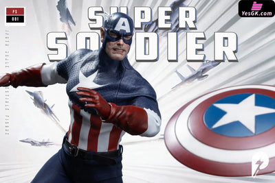 Marvel 1/6 scale super soldier Captain America figure PS001 - Power Studio [Pre-Order] MARVEL