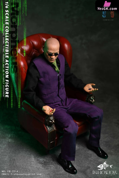 1/6 The Matrix Resurrections Morpheus Action Figure NO:FB-Z014 - FISH BONETOYS Studio [Pre-Order] Deposit Others