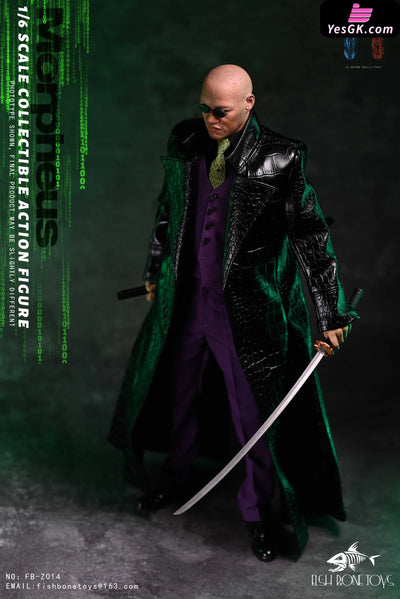 1/6 The Matrix Resurrections Morpheus Action Figure NO:FB-Z014 - FISH BONETOYS Studio [Pre-Order] Others