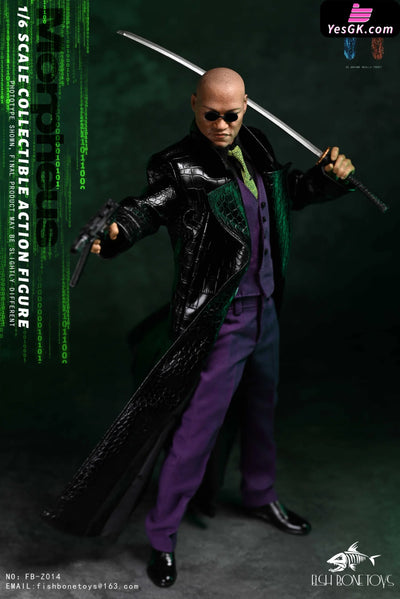 1/6 The Matrix Resurrections Morpheus Action Figure NO:FB-Z014 - FISH BONETOYS Studio [Pre-Order] Others