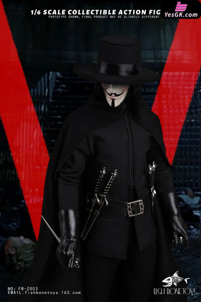 1/6 V for Vendetta Action Figure NO:FB-Z003 - FISH BONETOYS Studio [Pre-Order] Others