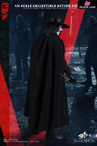 1/6 V for Vendetta Action Figure NO:FB-Z003 - FISH BONETOYS Studio [Pre-Order] Others
