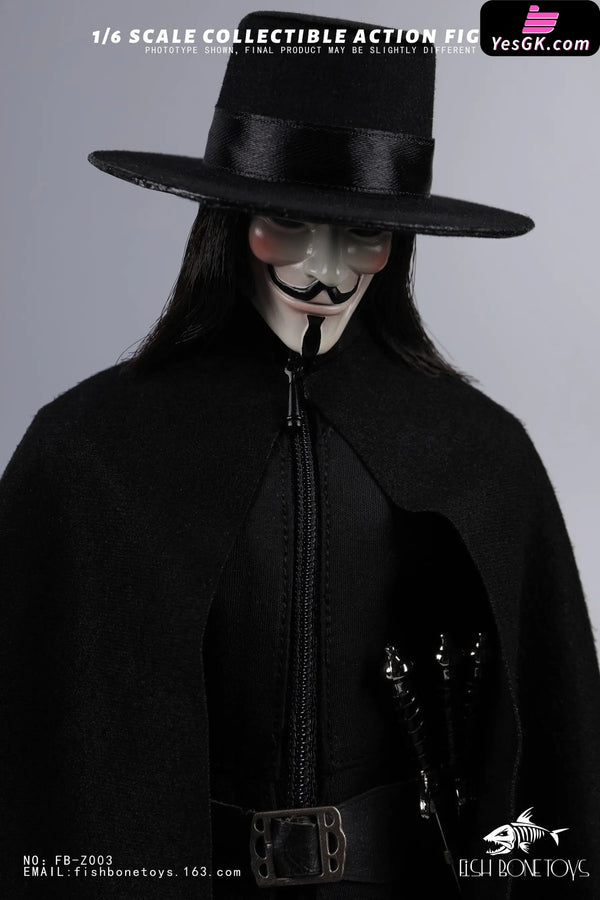1/6 V for Vendetta Action Figure NO:FB-Z003 - FISH BONETOYS Studio [Pre-Order] Others