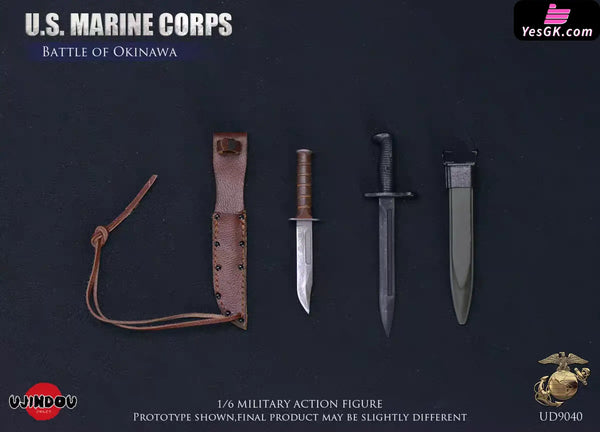 1/6 Wwii Us Marine Corps Okinawa Ud9040 (Licensed) Action Figure - Ujindou Studio [Pre-Order] Others