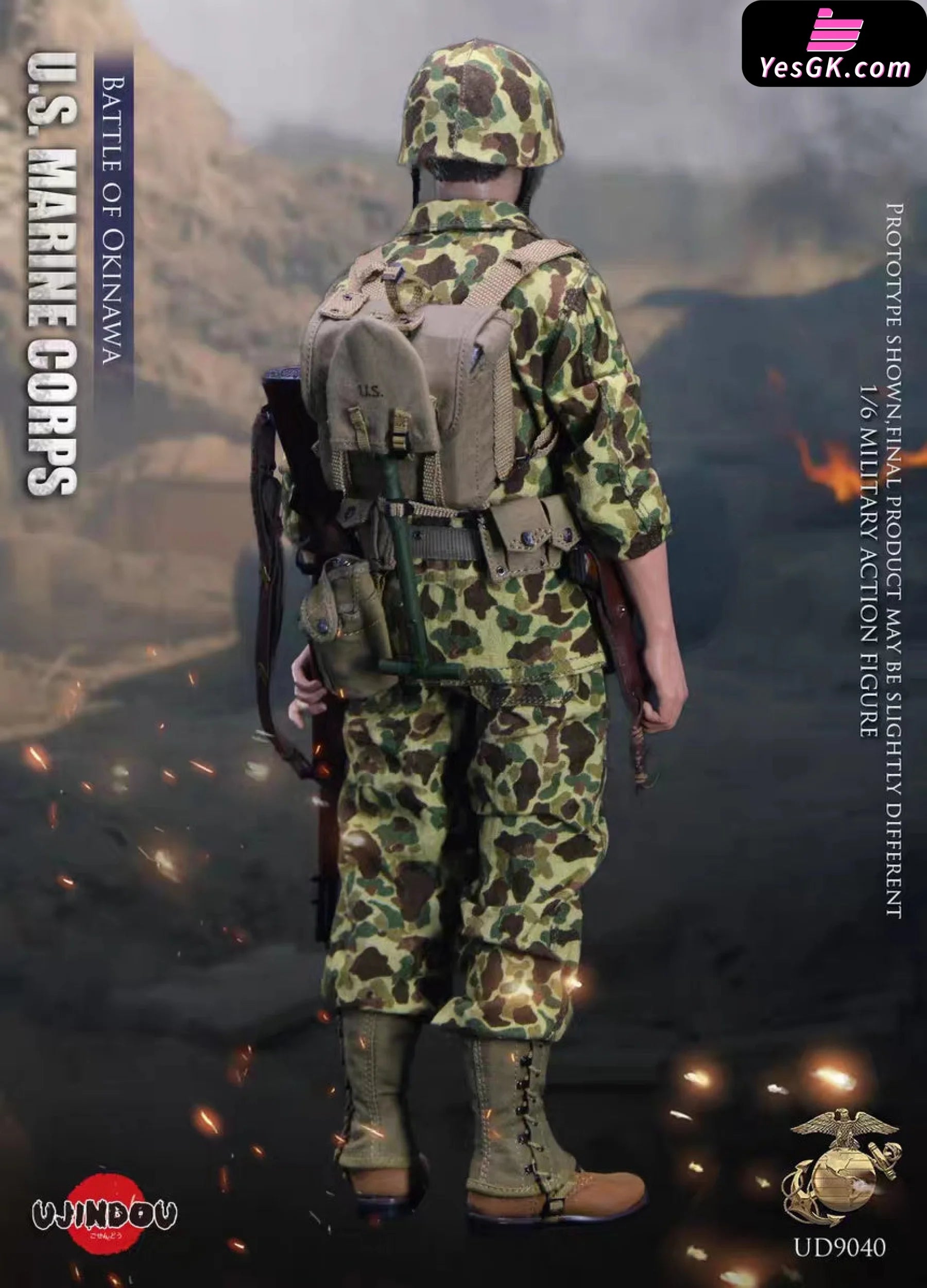1/6 WWII US Marine Corps Okinawa UD9040 (Licensed) Action