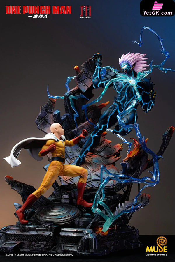 1-PUNCH SAITAMA vs LORD BOROS (Licensed) Resin Statue - JIMEI PALACE Studio [Pre-Order] 1-PUNCH