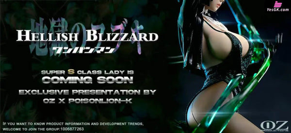 1-PUNCH Super S Class Lady Fubuki Resin Statue - OZ production Studio [In-Stock] Full Payment 1-PUNCH
